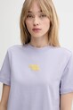 Одяг Бавовняна футболка Calvin Klein Jeans LV047B851G фіолетовий
