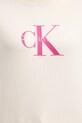 Βαμβακερό μπλουζάκι Calvin Klein Jeans LV047B865G μπεζ