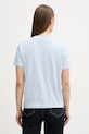 Abbigliamento Calvin Klein Jeans t-shirt da donna in cotone LV047B865G blu