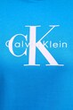 Bavlněné tričko Calvin Klein Jeans modrá LV047B865G
