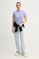 Calvin Klein Jeans t-shirt in cotone J20J225545 violetto SS25