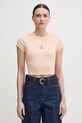 Футболка Calvin Klein Jeans бежевий LV047AB802