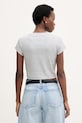 Oblečenie Calvin Klein Jeans tričko dámske LV047AB802 sivá