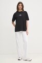 Bavlnené tričko Calvin Klein Jeans J20J225521 čierna SS25
