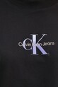Хлопковая футболка Calvin Klein Jeans J20J225521 чёрный