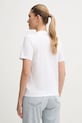 Îmbrăcăminte Calvin Klein Jeans tricou din bumbac LV047B863G alb