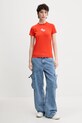 Karl Lagerfeld Jeans tricou A2W17027 portocaliu SS25