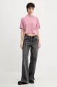 Karl Lagerfeld Jeans t-shirt A2W17076 różowy SS25
