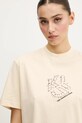 Karl Lagerfeld Jeans tricou din bumbac bej A2W17077
