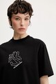 Karl Lagerfeld Jeans tricou din bumbac negru A2W17077