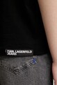 Karl Lagerfeld Jeans tricou din bumbac A2W17077 negru