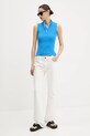 Top Karl Lagerfeld Jeans A2W18001 modrá SS25