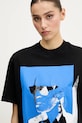 Хлопковая футболка Karl Lagerfeld Jeans чёрный A2W17030