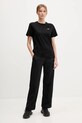 Fila t-shirt bawełniany Lignano FAW1053 czarny SS25