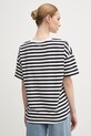 Abbigliamento Barbour t-shirt in cotone Adria LML0893NY73 blu navy