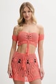 Пляжний топ Guess помаранчевий E5GH00.Z3N30
