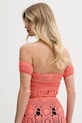 Одяг Пляжний топ Guess E5GH00.Z3N30 помаранчевий