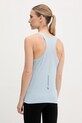 Одяг Топ для бігу Compressport Singlet ATSW744 блакитний