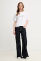 Gaudi t-shirt 511BD64030 biały SS25