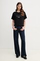 Gaudi t-shirt 511BD64030 czarny SS25