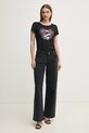 Футболка Morgan DREBEL DREBEL чорний SS25