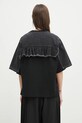 Odzież Undercover t-shirt bawełniany T-Shirt UP1E1811 czarny