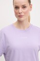 Guess t-shirt bawełniany PRIMULA fioletowy V5GI00.I3Z14