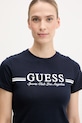 Guess tricou din bumbac bleumarin V5GI03.I3Z14