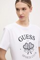 Guess tricou din bumbac alb V5GI04.I3Z14