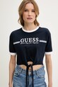 Îmbrăcăminte Guess tricou din bumbac V5GI05.I3Z14 bleumarin