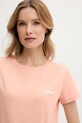 Odzież Guess t-shirt bawełniany IRIS V5GI06.KCRZ1 różowy