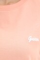 Guess t-shirt bawełniany IRIS różowy V5GI06.KCRZ1