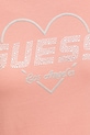 Guess t-shirt in cotone NARCISO V5GI10.K9RM1 arancione