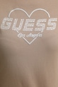 Бавовняна футболка Guess NARCISO V5GI10.K9RM1 бежевий