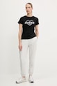 Guess tricou din bumbac NARCISO V5GI10.K9RM1 negru NC25