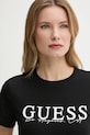 Ruházat Guess t-shirt KAMELIE V5GI15.J1314 fekete