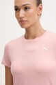Puma t-shirt treningowy Train All Day Essentials różowy 527177