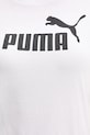 Puma t-shirt bawełniany 682370 beżowy
