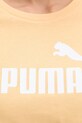 Puma t-shirt bawełniany 682371. pomarańczowy