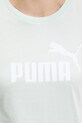Хлопковая футболка Puma 682371. бирюзовый
