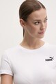 Puma pamut póló fehér 682372