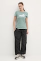 Puma t-shirt bawełniany 684969 zielony SS25