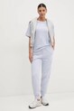 Puma tricou din bumbac 684971 albastru SS25
