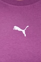 Puma t-shirt damski bawełniany Essential Relaxed 684971 fioletowy