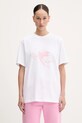 Bavlnené tričko Fiorucci White Cupid Print Regular Fit T-Shirt relaxed biela W02SMTSH323CJ01WH09