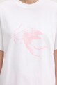 Bavlnené tričko Fiorucci White Cupid Print Regular Fit T-Shirt W02SMTSH323CJ01WH09 biela