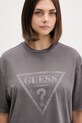 Bombažna kratka majica Guess Originals siva M5GI10.K8FQ4