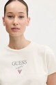 Bavlnené tričko Guess Originals béžová W5GI56.J1314