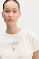 Хлопковая футболка Guess Originals бежевый W5GI56.J1314
