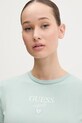 Guess Originals tricou din bumbac W5GI56.J1314 verde SS25